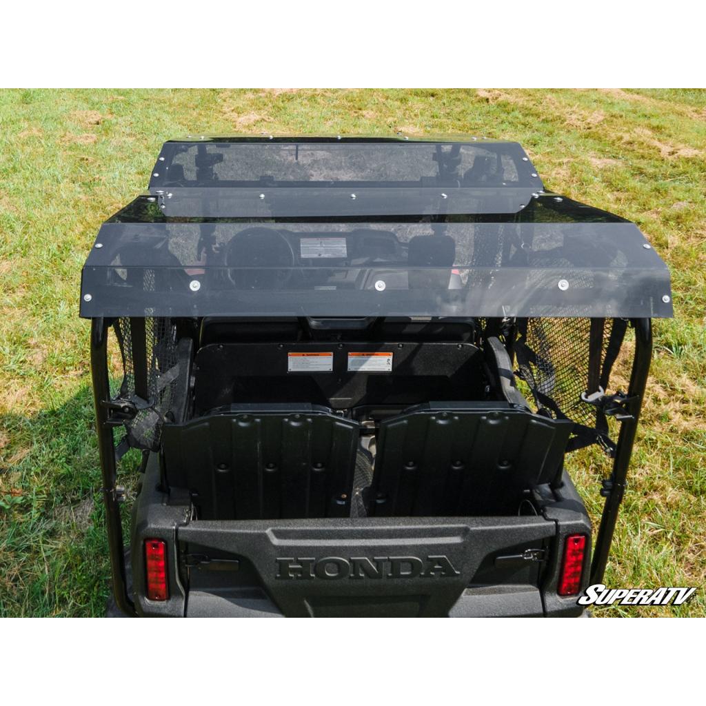 SuperATV Honda Pioneer 700 - 4 Tinted Roof - MojoMotoSport.com