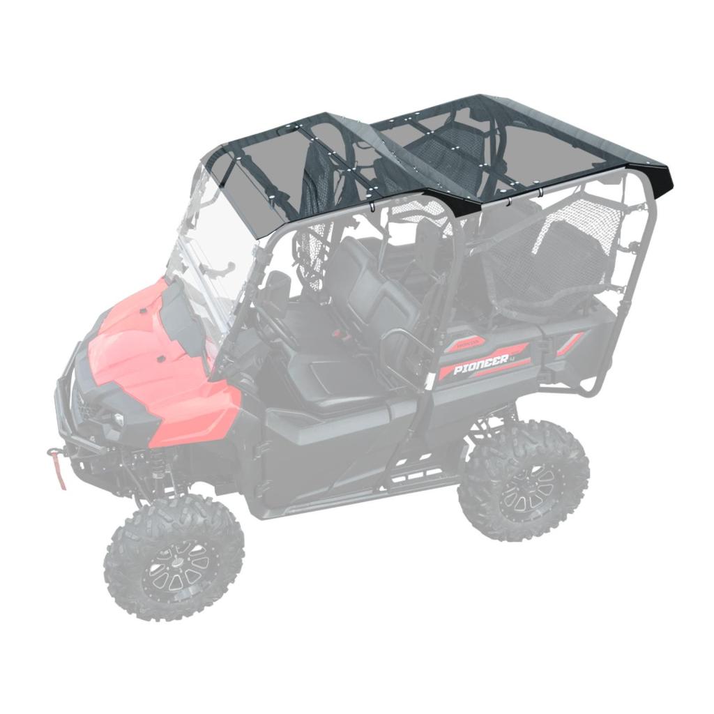 SuperATV Honda Pioneer 700 - 4 Tinted Roof - MojoMotoSport.com