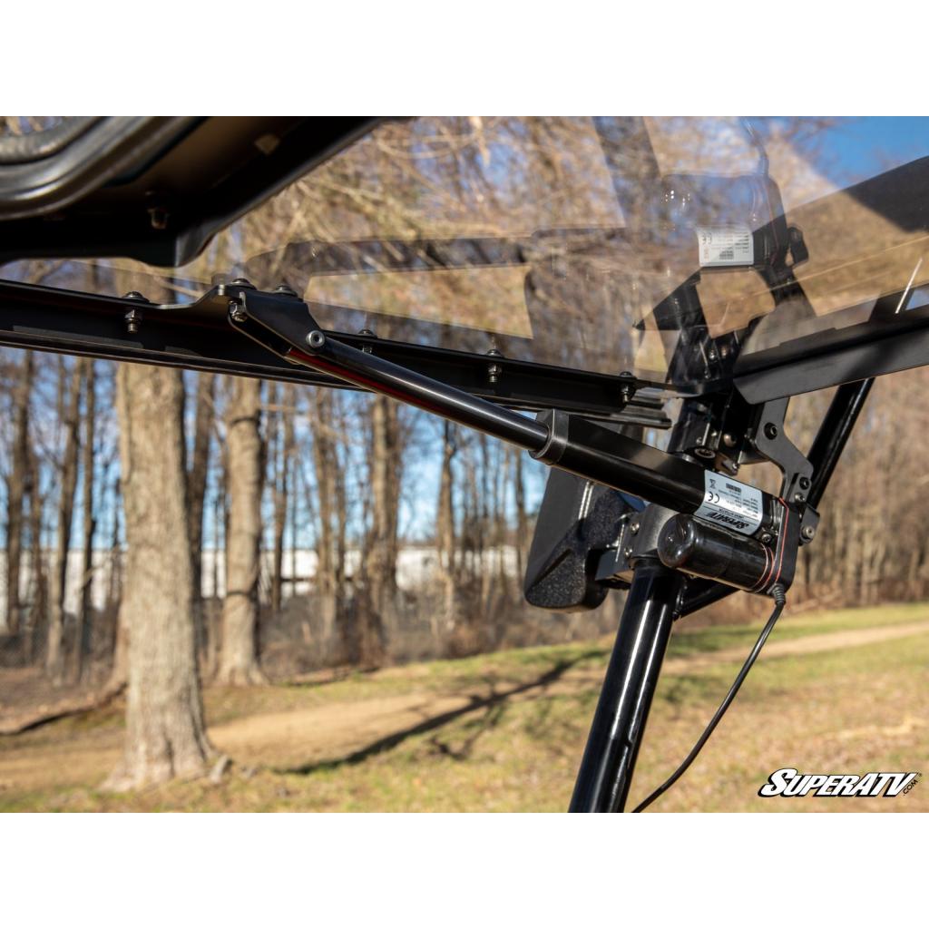 SuperATV Honda Pioneer 700 MaxDrive Power Flip Windshield - MojoMotoSport.com
