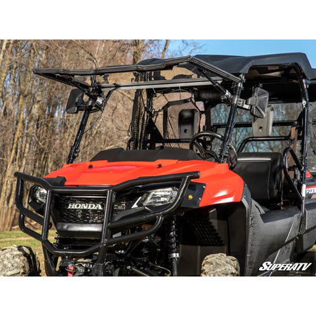 SuperATV Honda Pioneer 700 MaxDrive Power Flip Windshield - MojoMotoSport.com