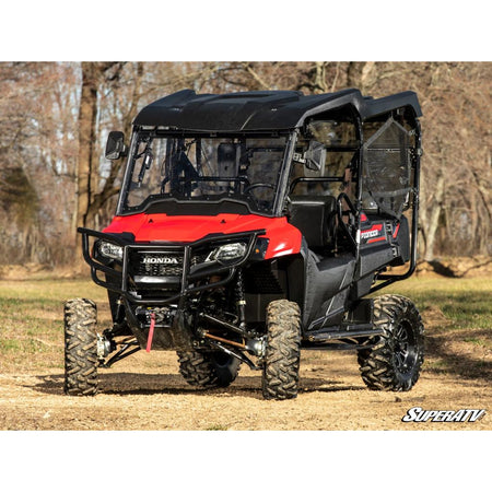 SuperATV Honda Pioneer 700 MaxDrive Power Flip Windshield - MojoMotoSport.com