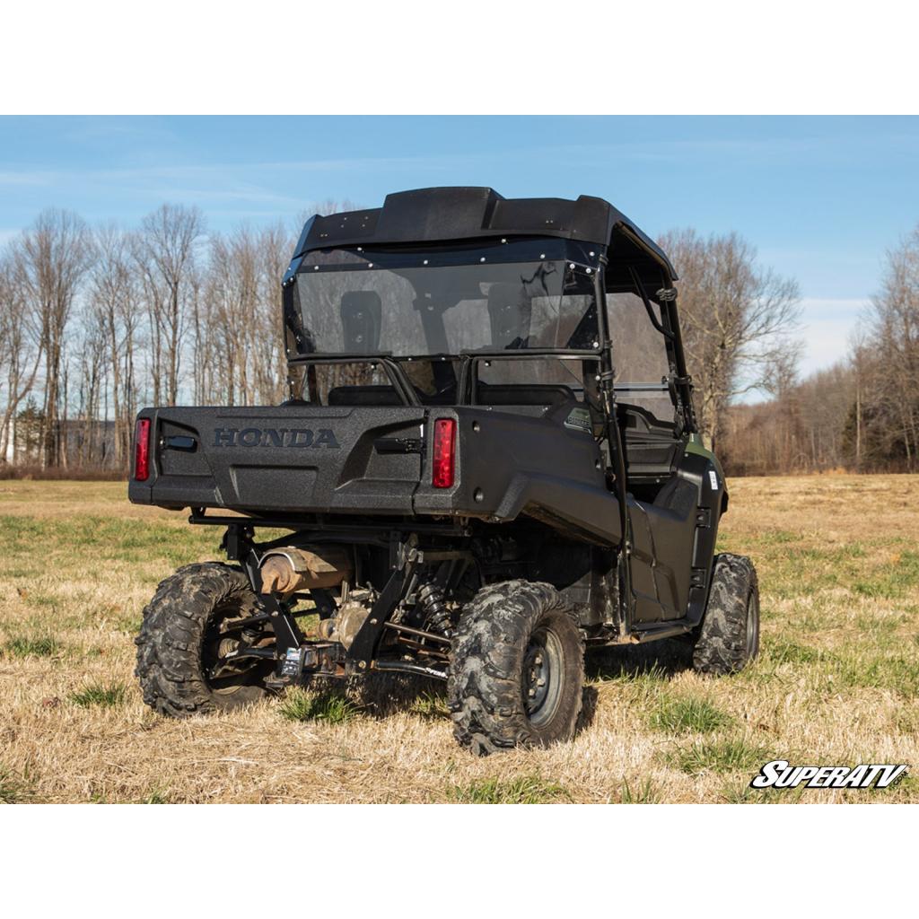SuperATV Honda Pioneer 700 Rear Windshield - MojoMotoSport.com