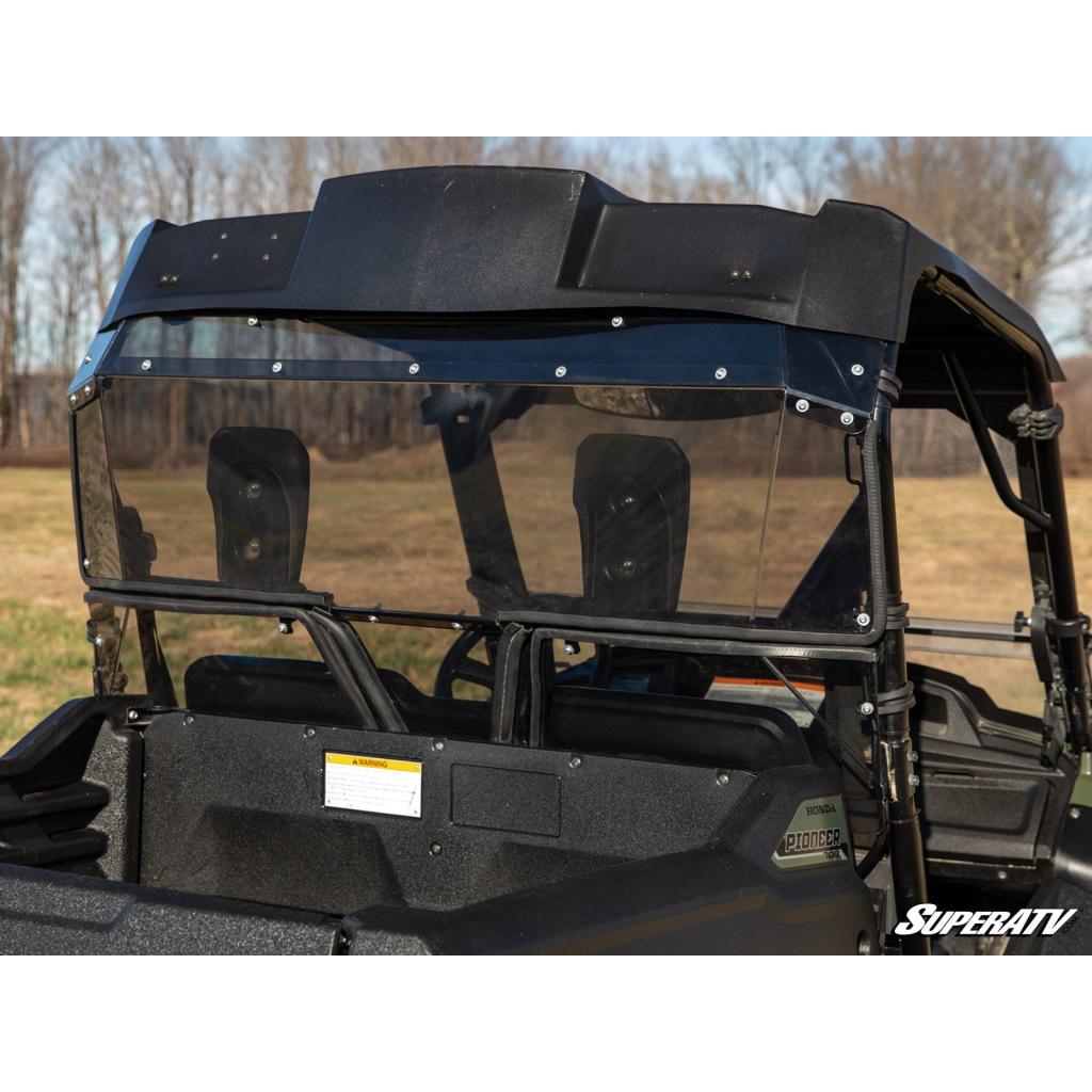 SuperATV Honda Pioneer 700 Rear Windshield - MojoMotoSport.com