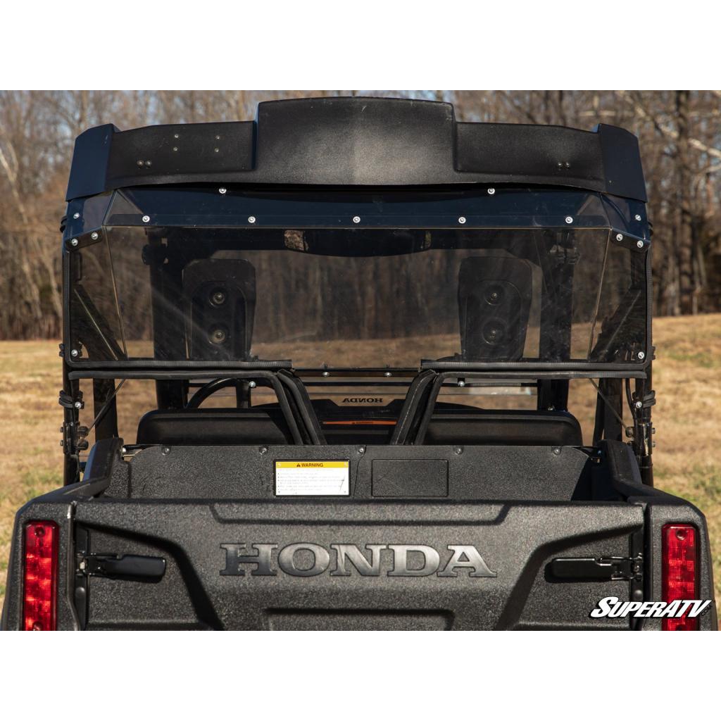 SuperATV Honda Pioneer 700 Rear Windshield - MojoMotoSport.com