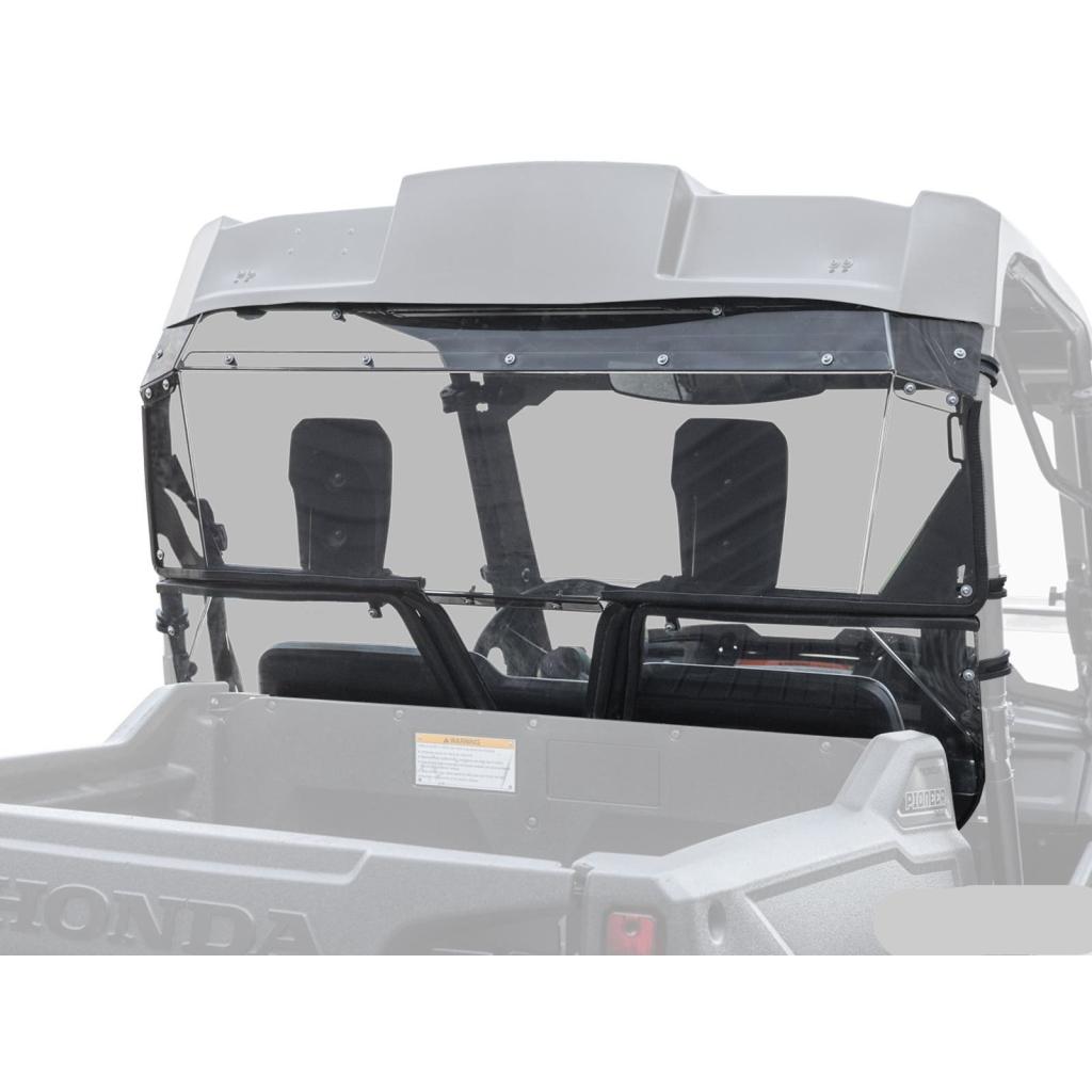 SuperATV Honda Pioneer 700 Rear Windshield - MojoMotoSport.com