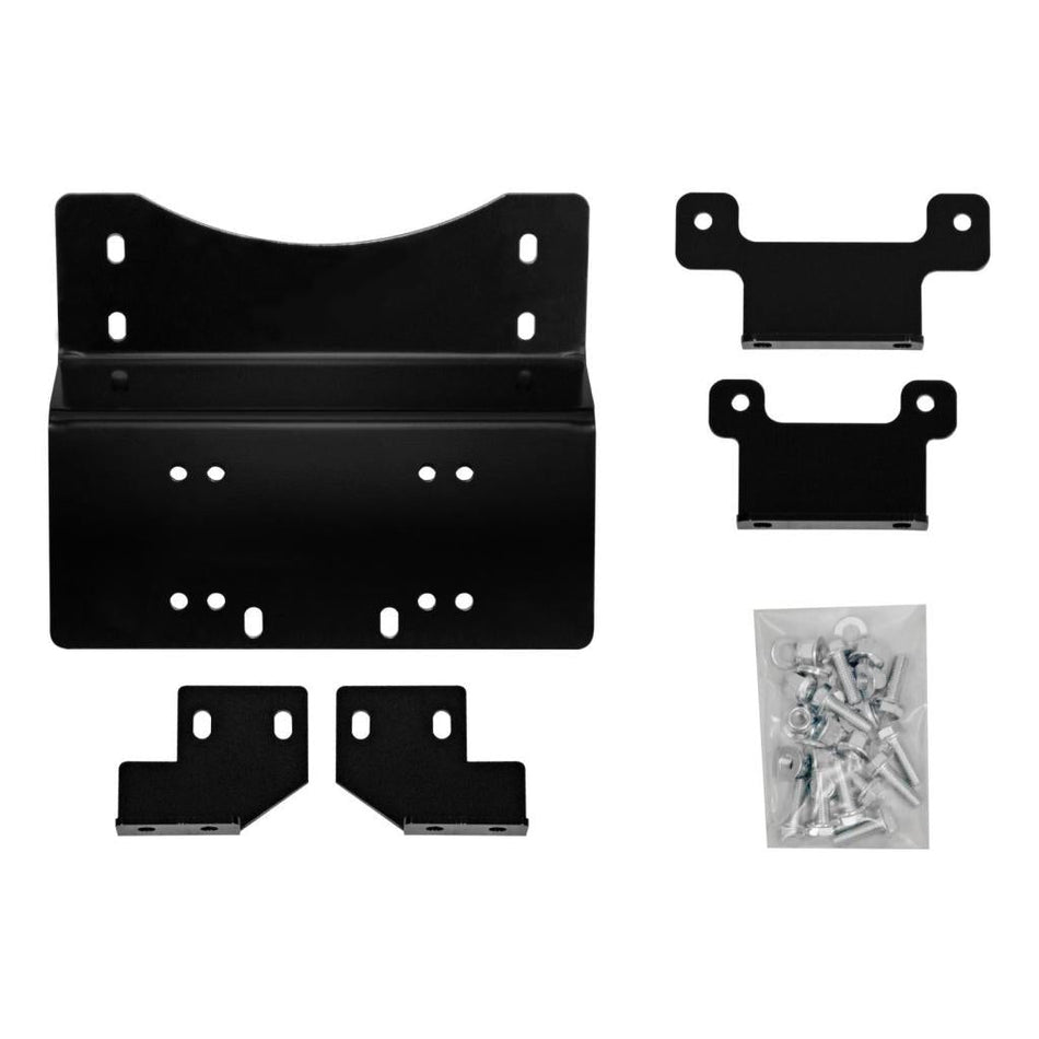 SuperATV Honda Pioneer 700 Winch Mounting Plate - MojoMotoSport.com