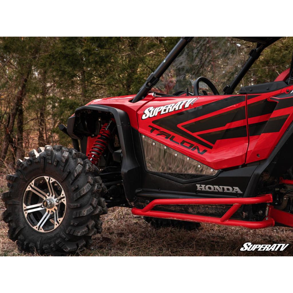 SuperATV Honda Talon 1000 Clear Lower Doors - MojoMotoSport.com