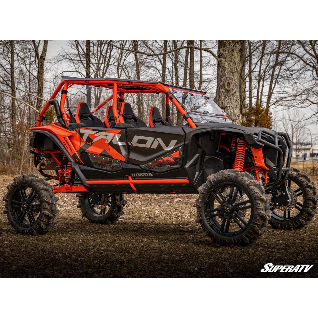 SuperATV Honda Talon 1000 Clear Lower Doors - MojoMotoSport.com