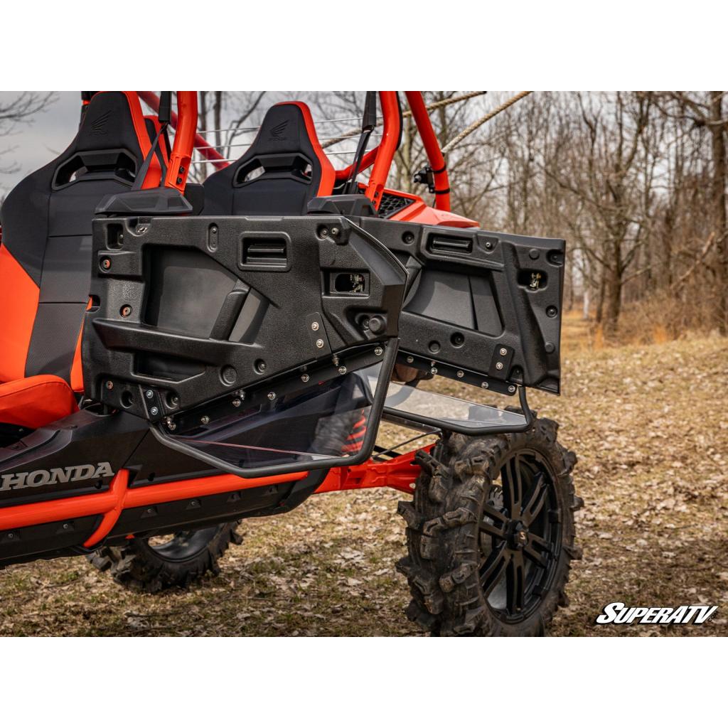 SuperATV Honda Talon 1000 Clear Lower Doors - MojoMotoSport.com