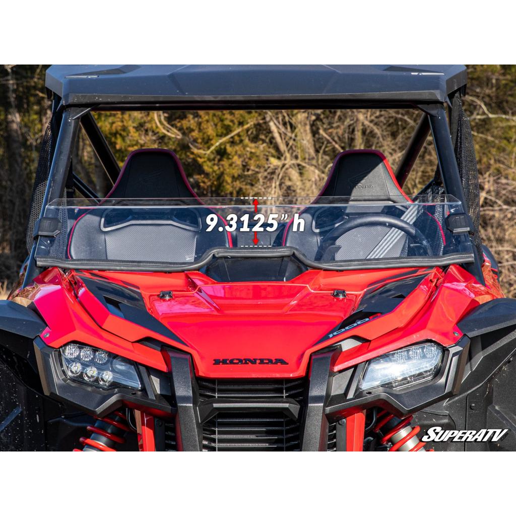 SuperATV Honda Talon 1000 Half Windshield - MojoMotoSport.com