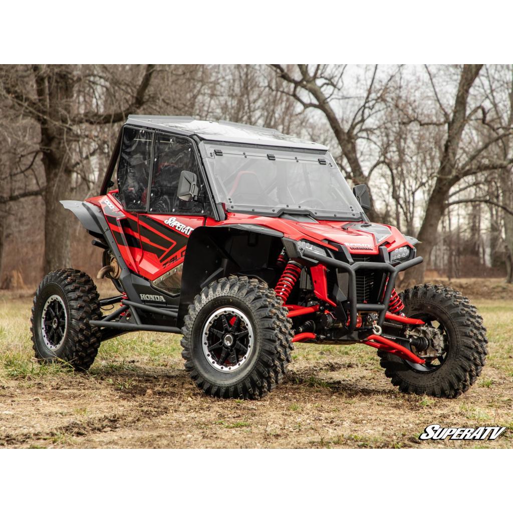 SuperATV Honda Talon 1000 MaxDrive Power Flip Windshield - MojoMotoSport.com