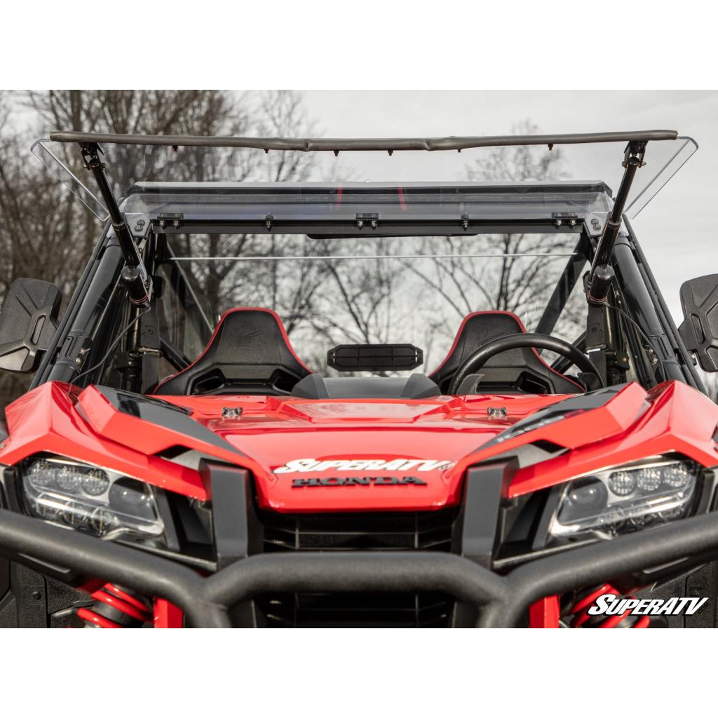 SuperATV Honda Talon 1000 MaxDrive Power Flip Windshield - MojoMotoSport.com