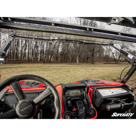 SuperATV Honda Talon 1000 MaxDrive Power Flip Windshield - MojoMotoSport.com