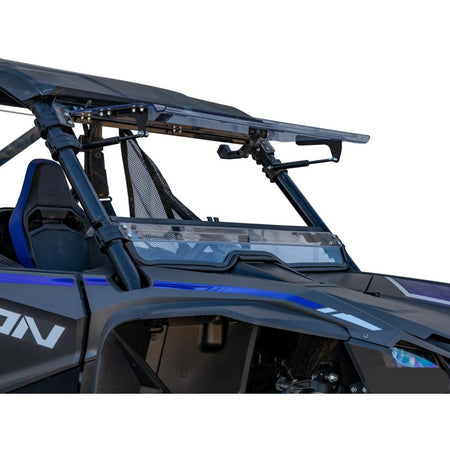 SuperATV Honda Talon 1000 Scratch Resistant Flip Windshield - MojoMotoSport.com