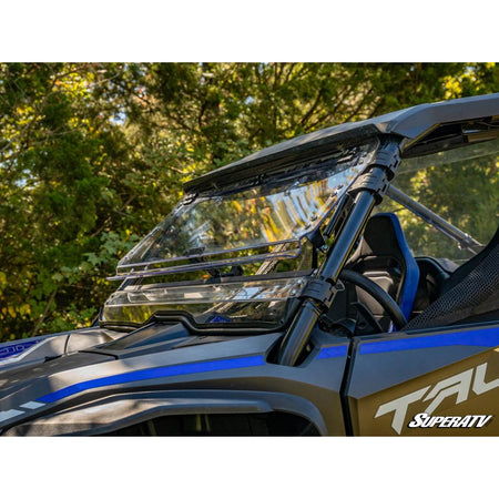 SuperATV Honda Talon 1000 Scratch Resistant Flip Windshield - MojoMotoSport.com