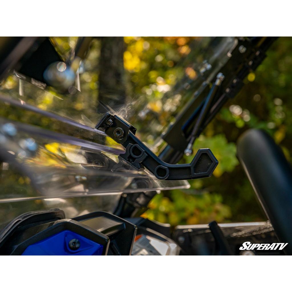 SuperATV Honda Talon 1000 Scratch Resistant Flip Windshield - MojoMotoSport.com