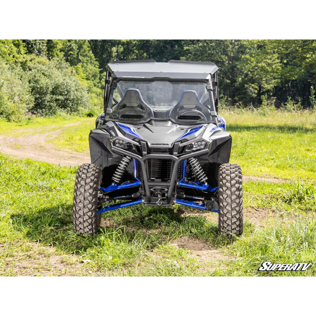 SuperATV Honda Talon 1000 Scratch - Resistant Vented Full Windshield - MojoMotoSport.com