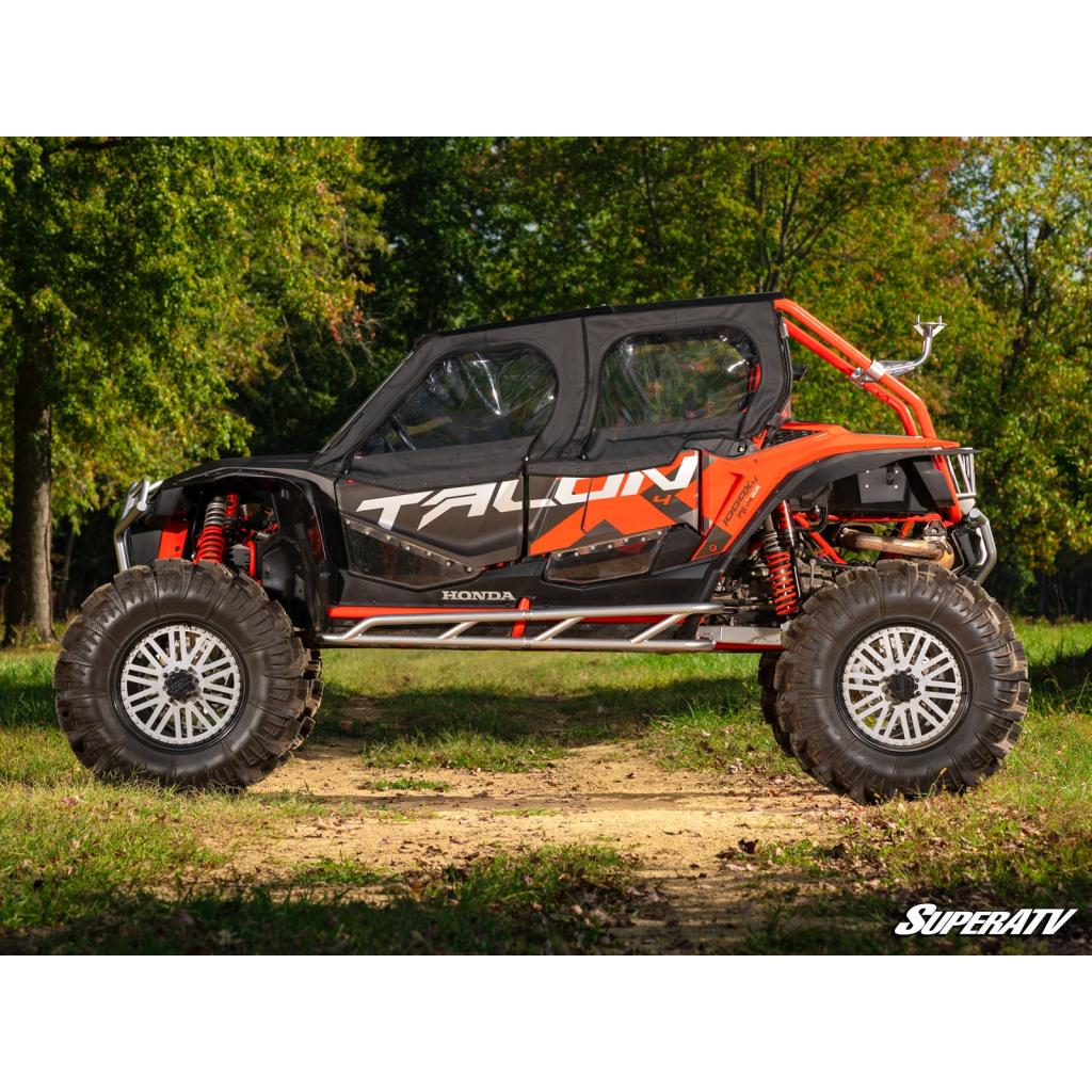 SuperATV Honda Talon 1000X - 4 Primal Soft Cab Enclosure Upper Doors - MojoMotoSport.com