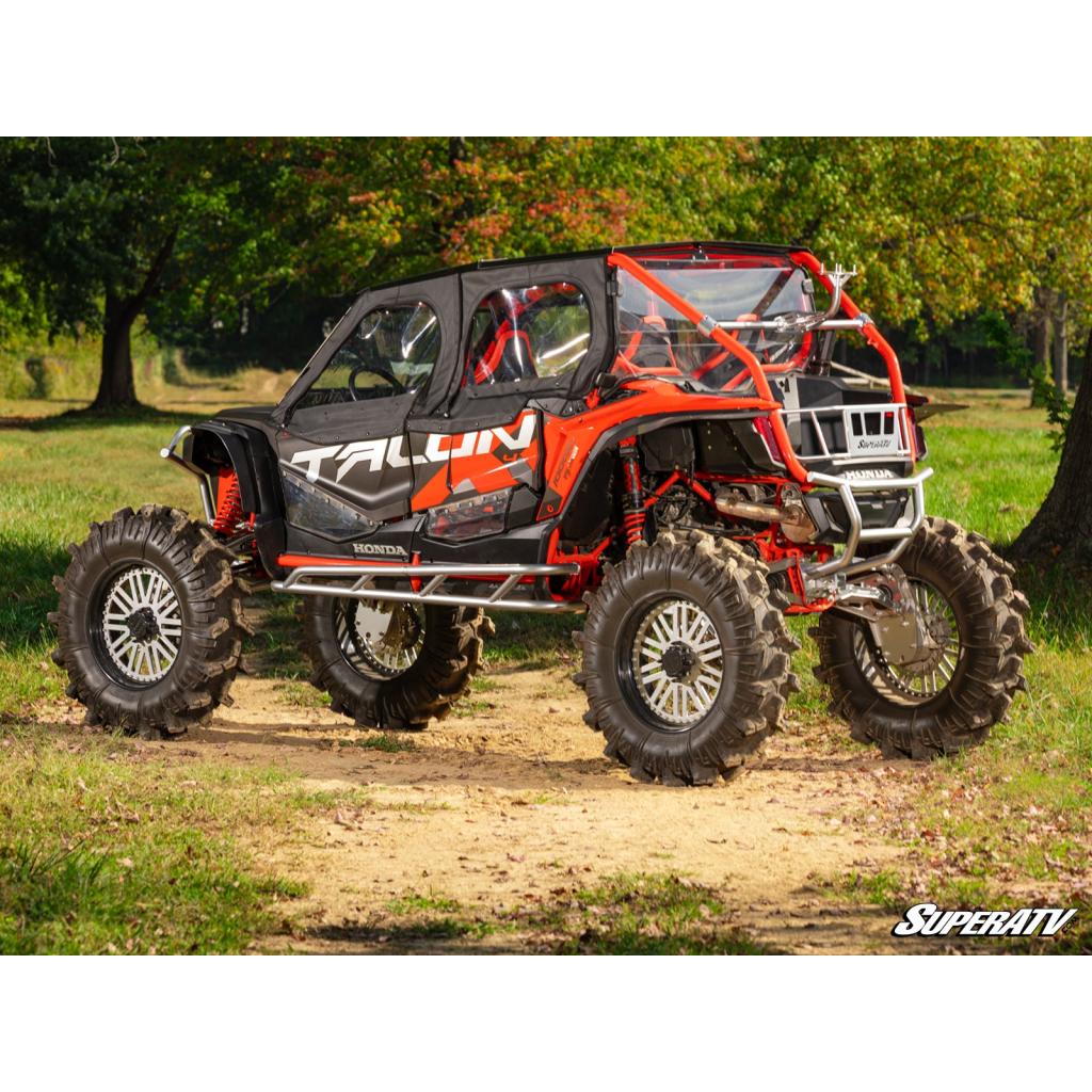 SuperATV Honda Talon 1000X - 4 Primal Soft Cab Enclosure Upper Doors - MojoMotoSport.com
