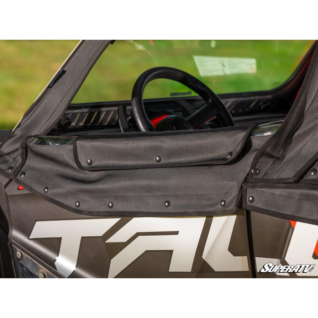 SuperATV Honda Talon 1000X - 4 Primal Soft Cab Enclosure Upper Doors - MojoMotoSport.com
