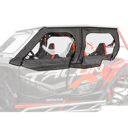 SuperATV Honda Talon 1000X - 4 Primal Soft Cab Enclosure Upper Doors - MojoMotoSport.com