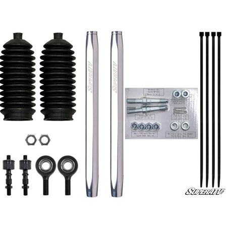 SuperATV Honda Talon 1000X Billet Aluminum Hex Tie Rod Kit - MojoMotoSport.com