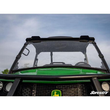 SuperATV John Deere Gator XUV 835/865 Scratch Resistant Full Windshield - MojoMotoSport.com