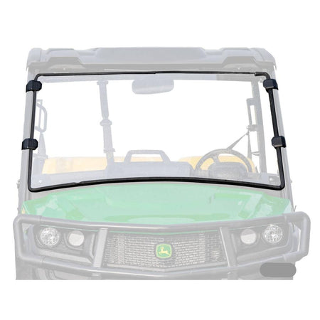 SuperATV John Deere Gator XUV 835/865 Scratch Resistant Full Windshield - MojoMotoSport.com