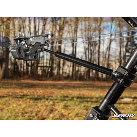 SuperATV John Deere Gator XUV550 Scratch - Resistant Flip Windshield - MojoMotoSport.com