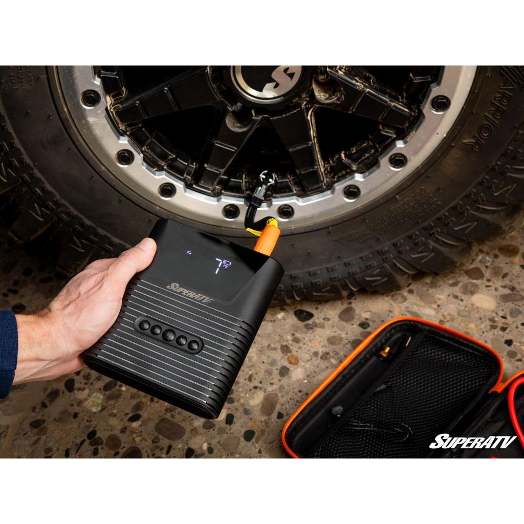 SuperATV Jump Starter w/ Air Compressor - MojoMotoSport.com