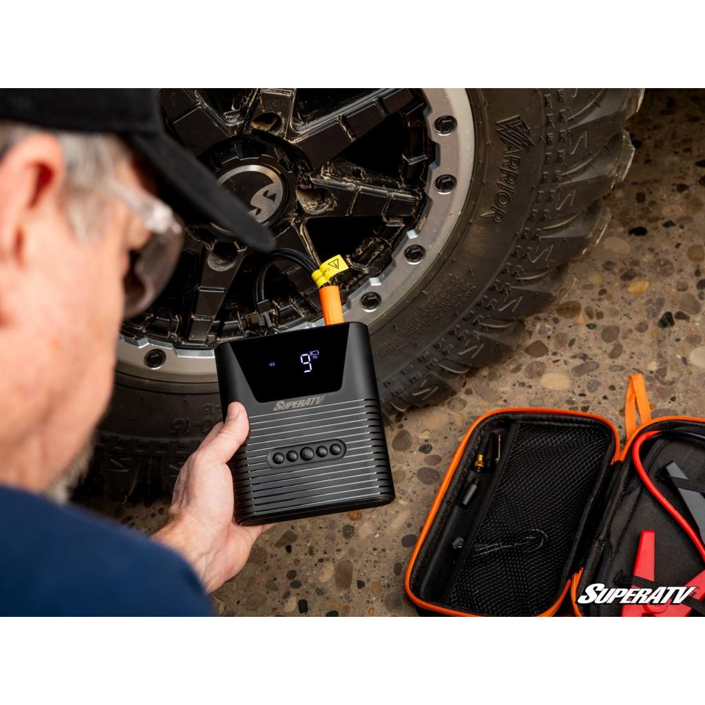 SuperATV Jump Starter w/ Air Compressor - MojoMotoSport.com