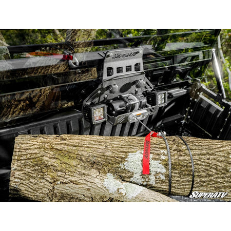 SuperATV Kawasaki Mule Pro Bed Winch - MojoMotoSport.com