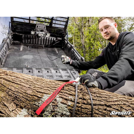 SuperATV Kawasaki Mule Pro Bed Winch - MojoMotoSport.com