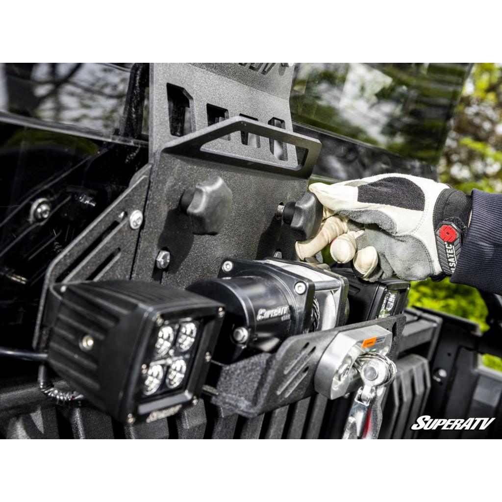SuperATV Kawasaki Mule Pro Bed Winch - MojoMotoSport.com