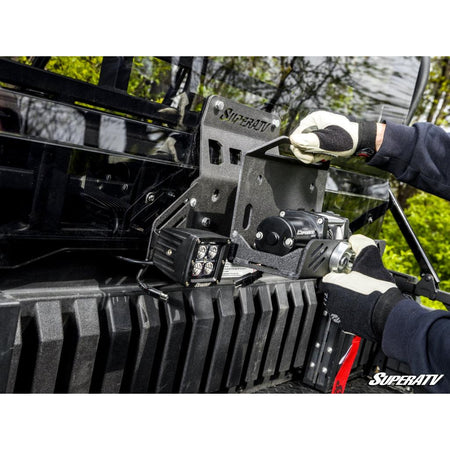 SuperATV Kawasaki Mule Pro Bed Winch - MojoMotoSport.com