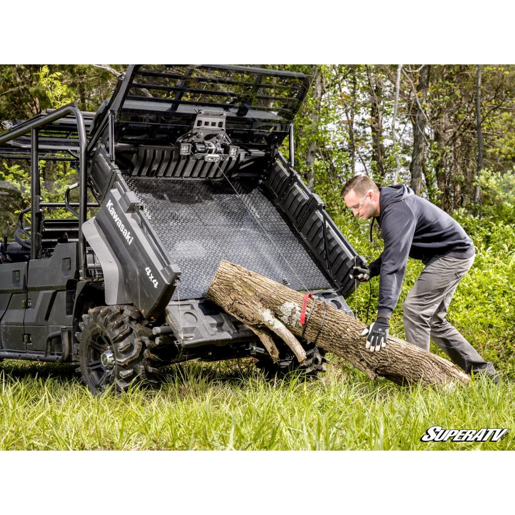 SuperATV Kawasaki Mule Pro Bed Winch - MojoMotoSport.com