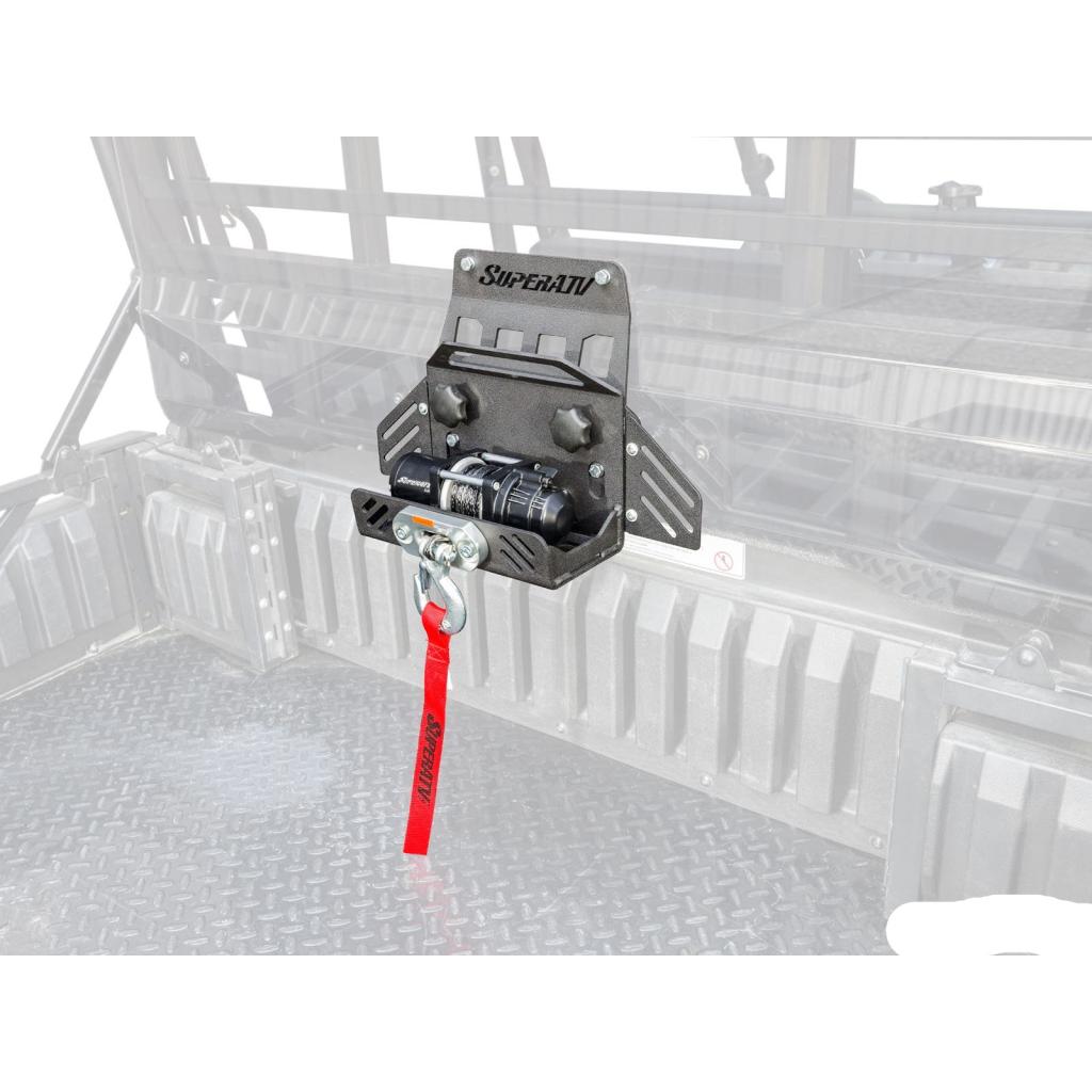 SuperATV Kawasaki Mule Pro Bed Winch - MojoMotoSport.com