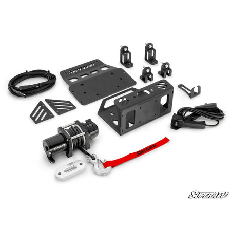 SuperATV Kawasaki Mule Pro Bed Winch - MojoMotoSport.com