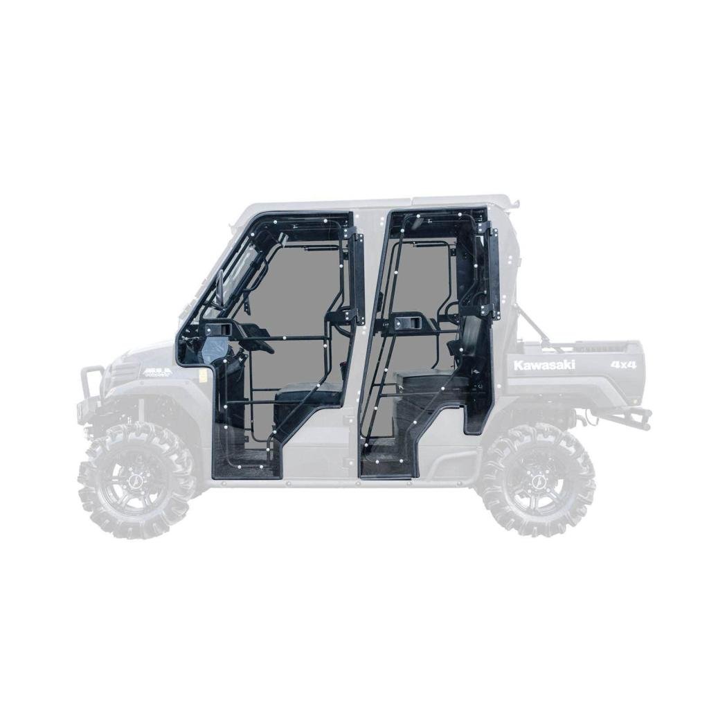 SuperATV Kawasaki Mule Pro Cab Enclosure Doors - MojoMotoSport.com