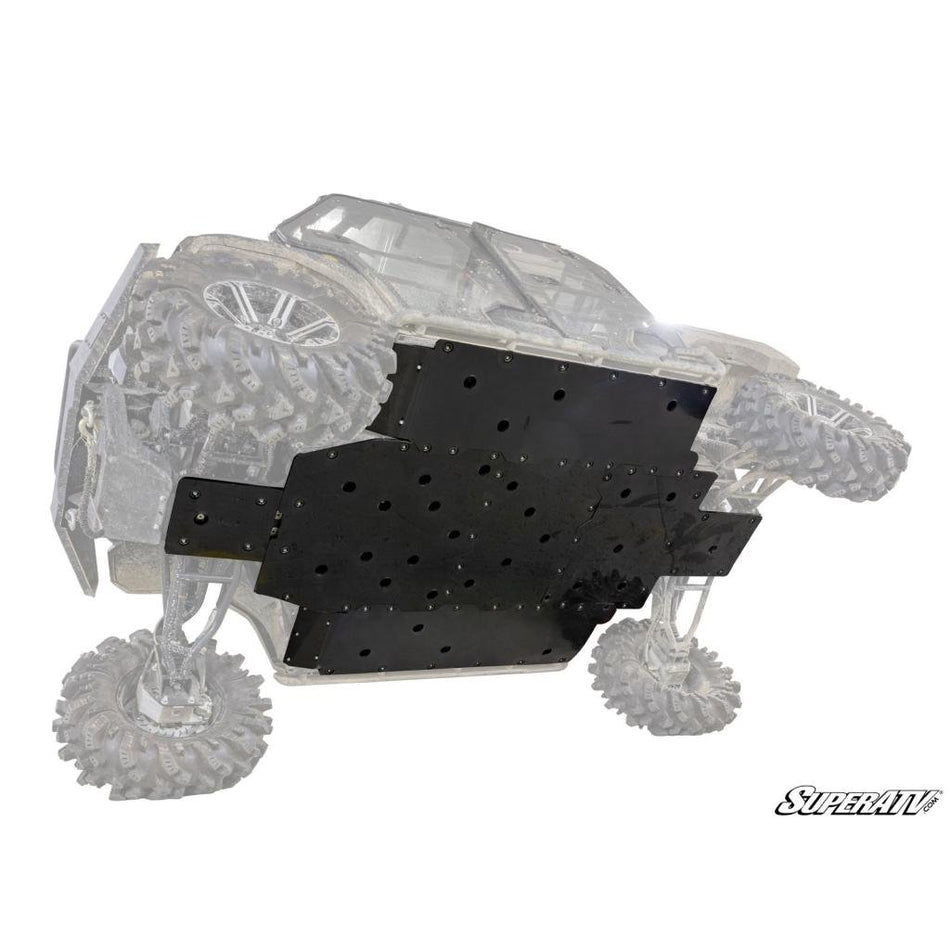 SuperATV Kawasaki Mule Pro Full Skid Plate - MojoMotoSport.com