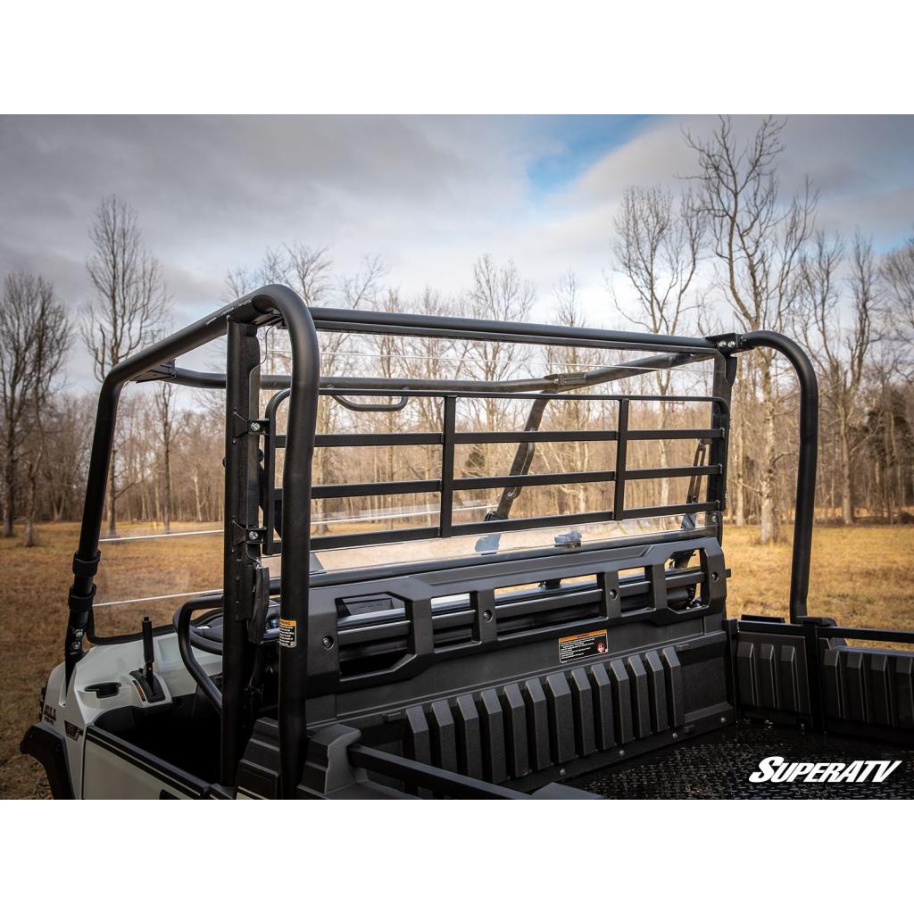 SuperATV Kawasaki Mule Pro FX Rear Windshield - MojoMotoSport.com
