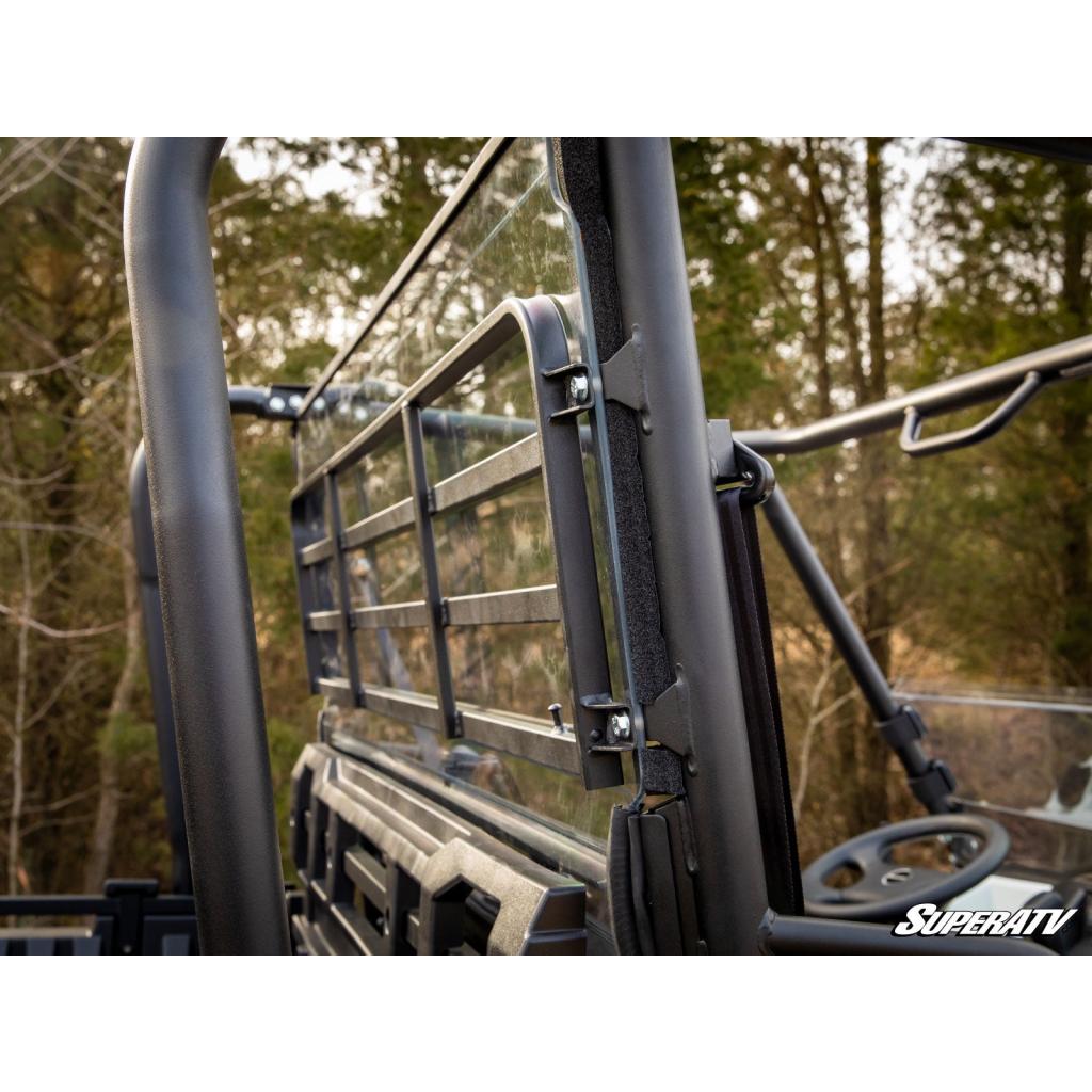 SuperATV Kawasaki Mule Pro FX Rear Windshield - MojoMotoSport.com