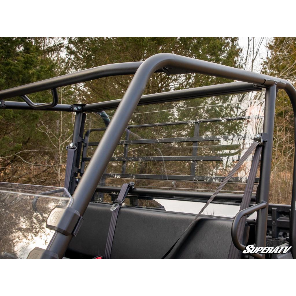 SuperATV Kawasaki Mule Pro FX Rear Windshield - MojoMotoSport.com