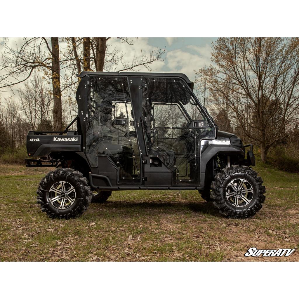 SuperATV Kawasaki Mule Pro - FXT Heavy - Duty Nerf Bars - MojoMotoSport.com