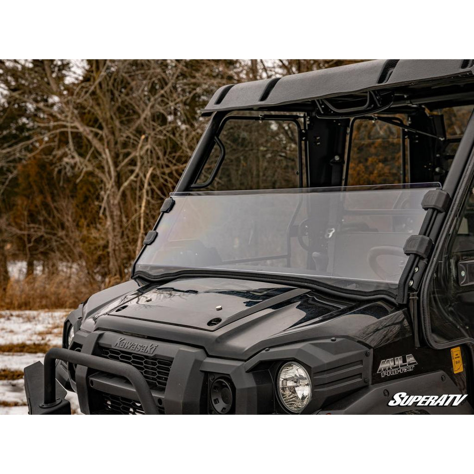 SuperATV Kawasaki Mule Pro Half Windshield - MojoMotoSport.com
