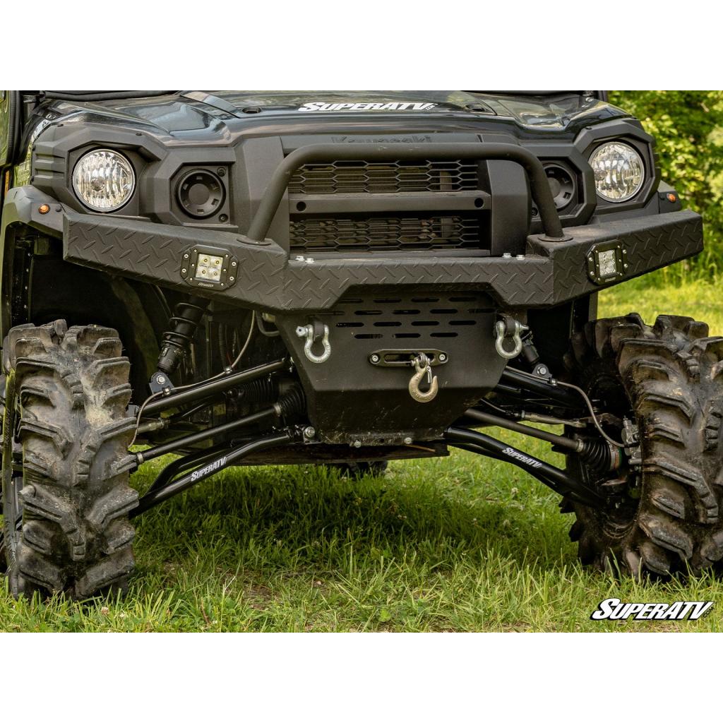 SuperATV Kawasaki Mule Pro High Clearance 1.5" Offset A - Arms - MojoMotoSport.com