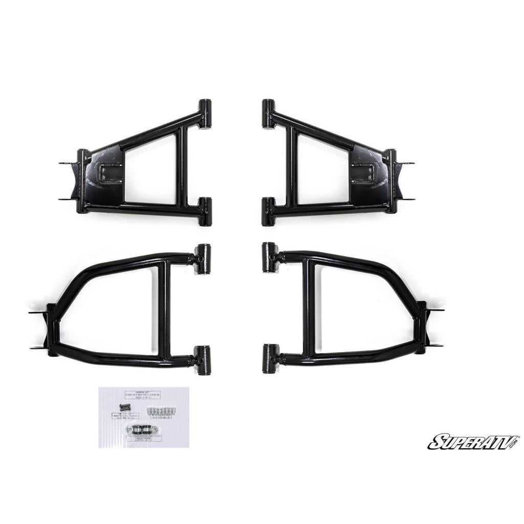 SuperATV Kawasaki Mule Pro High Clearance 1.5" Offset Rear A - Arms - MojoMotoSport.com