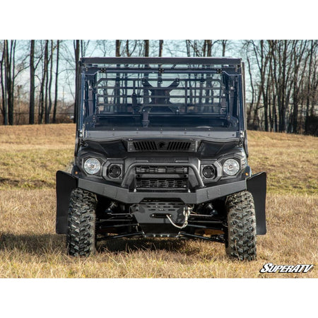 SuperATV Kawasaki Mule Pro MaxDrive Power Flip Windshield - MojoMotoSport.com