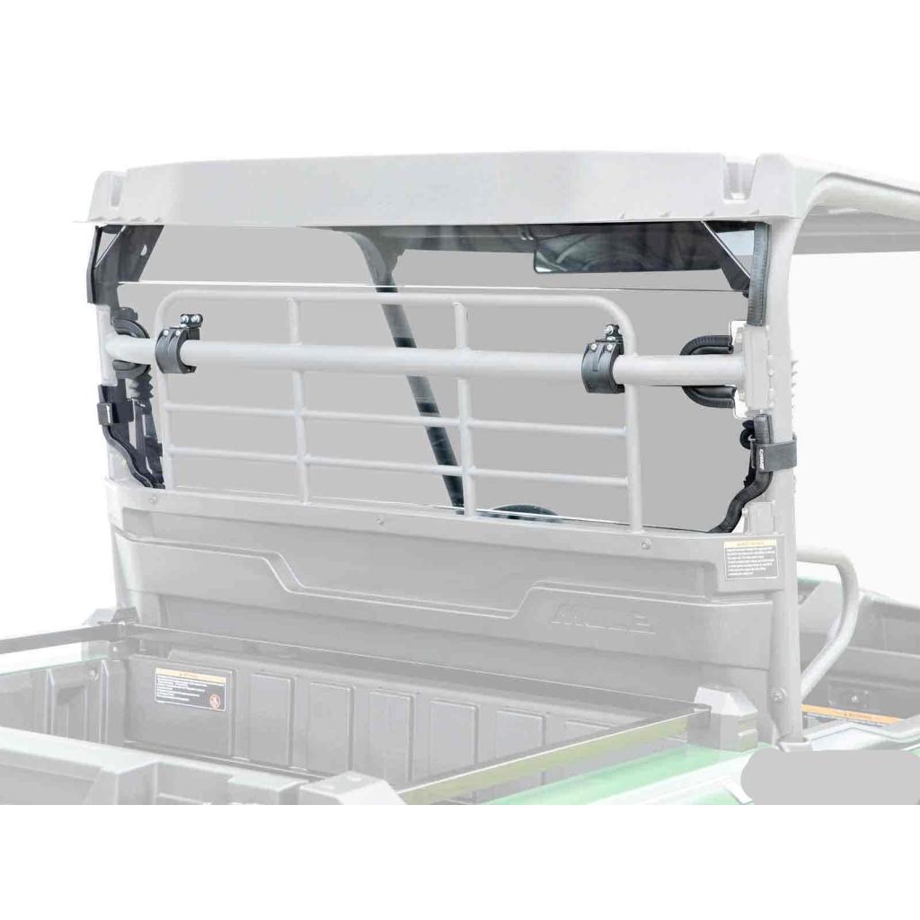 SuperATV Kawasaki Mule PRO - MX Rear Windshield - MojoMotoSport.com