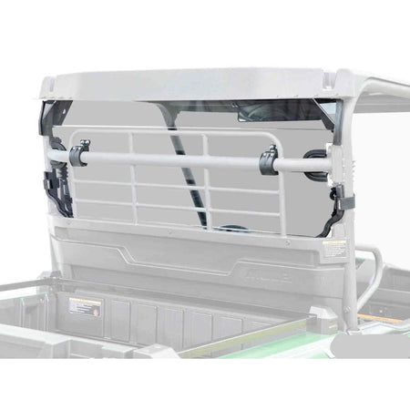 SuperATV Kawasaki Mule PRO - MX Rear Windshield - MojoMotoSport.com